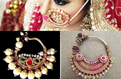 The ‘nosy Affair Bridal Nose Pins Designs Of 13 Different Indian