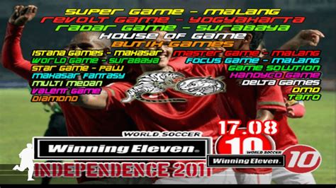 Winning Eleven Ps Independence Day Youtube