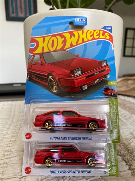 Toyota AE Sprinter Trueno Hot Wheels Hobbies Toys Toys Games On Carousell