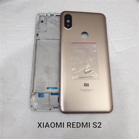 Jual Kesing Housing Casing Full Set Xiaomi Redmi S2 Frame Backdoor