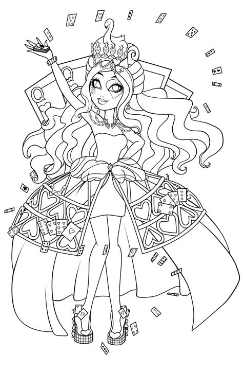 Free Printable Ever After High Coloring Pages At Getdrawings Free Hot