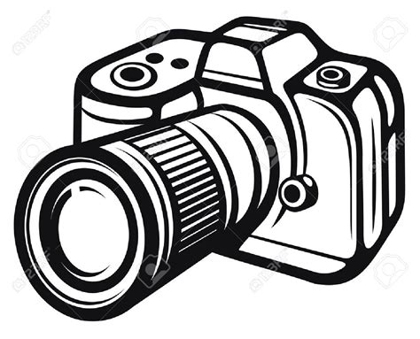 Black And White Camera Clipart | Free download on ClipArtMag