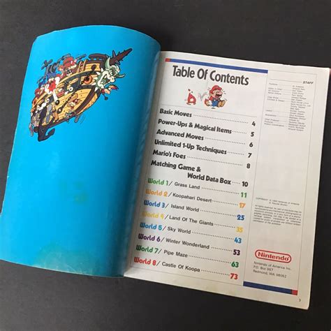 Super Mario Bros 3 Strategy Guide Nintendo 1990 SG1 NP13 45496690168