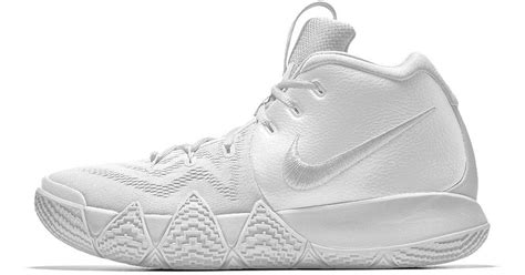 Nike Kyrie 4 Id Men S Basketball Shoe In White For Men Lyst