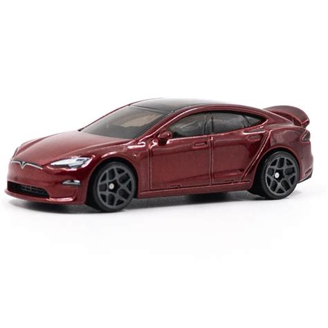 Hot Wheels Машинка Tesla Model S Plaid Red Машинки Хот Вилс Кейс A 2025 в ЗАЩИТНОМ КЕЙСЕ купить