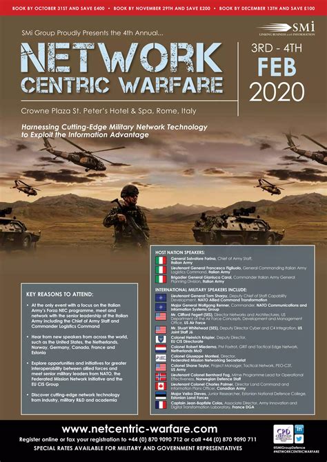 Smi Group S Network Centric Warfare Conference Pdf