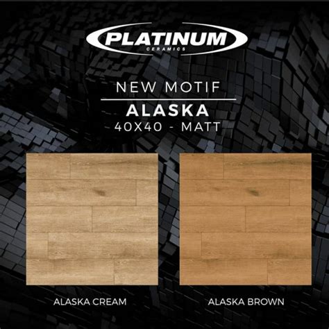 Jual Keramik Lantai Platinum X Alaska Series Keramik Motif Kayu