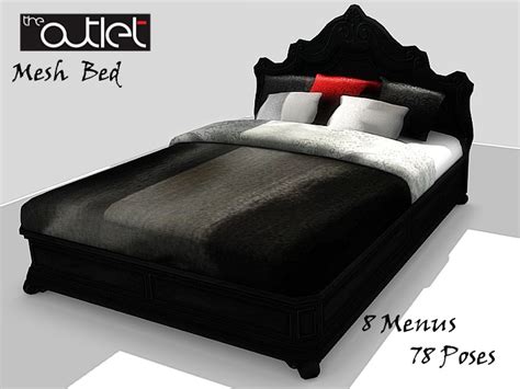 Second Life Marketplace - Outlet*-* Melie Bed (animated)