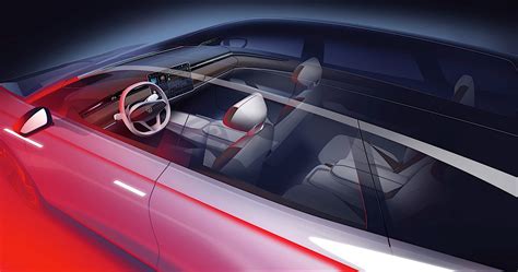 Vw Id Space Vizzion Concept Interior Is Wrapped In Apple Juice