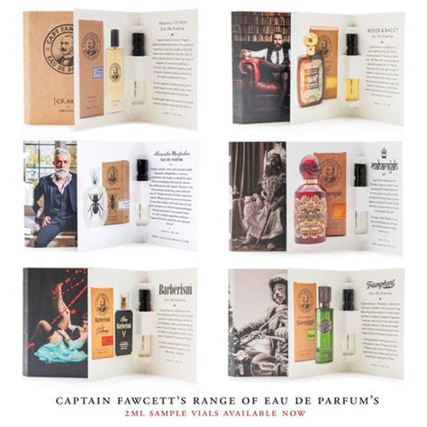 Captain Fawcett's Eau De Parfum – Captain Fawcett Limited