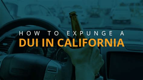 How To Expunge a DUI in California | Chapman Law