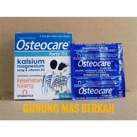 Jual OSTEOCARE FORTE D3 Osteocare Forte D3 Isi 6 Tablet Menjaga