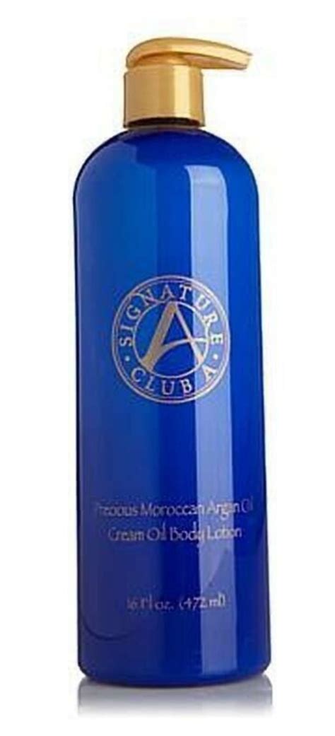 Signature Club A Moroccan Argan Oil Cream Oil Body Lotion JUMBO