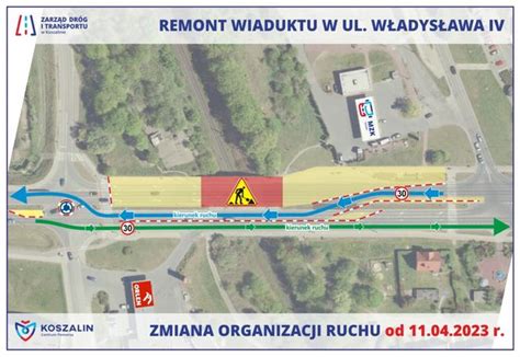 Kolejna Zmiana Organizacji Ruchu Na Remontowanym Wiadukcie W Ci Gu Ul