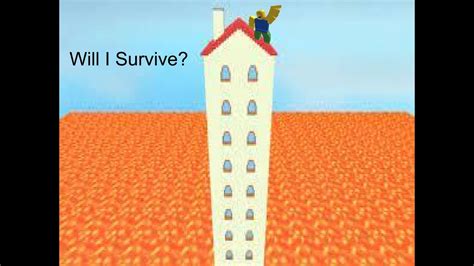 Will I Survive The Rising Lava Roblox Floor Is Lava Youtube