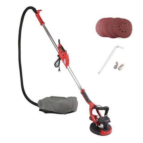 750W Self Priming Wall Sander Grinding Tool Drywall Sander Ceiling ...