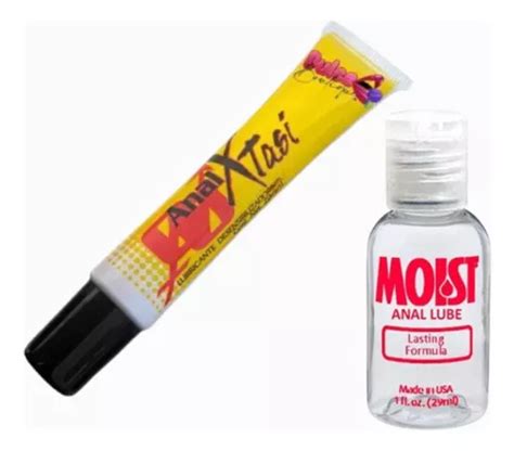 Lubricante Anal Xtasi Moist Anal Lube Anestesicos Anales Meses Sin Inter S