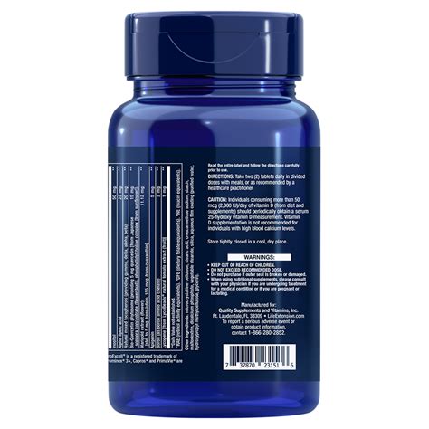 Two-Per-Day Tablets | Multivitamine a alta potenza | Life Extension