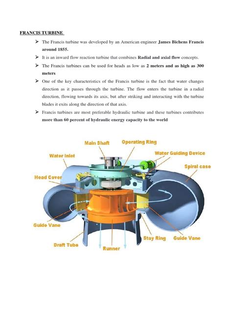 Francis Turbine | PDF | Turbine | Civil Engineering