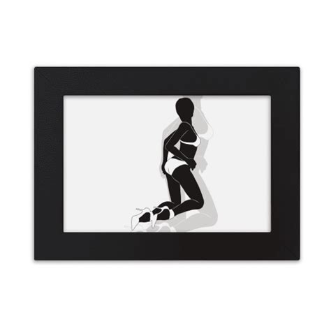 Hot Woman Bikini Outline Desktop Photo Frame Ornaments Picture Art Painting Walmart