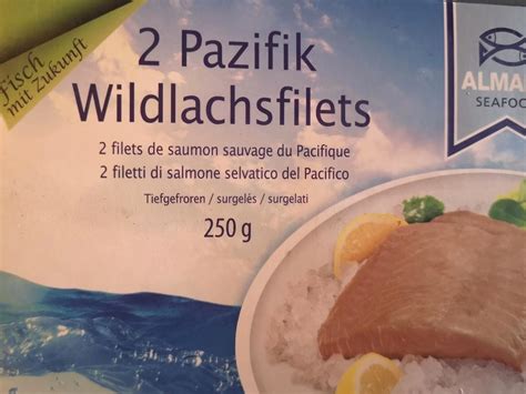 Natúr lazacfilé Almare Seafood kalória kJ és tápértékek Dine4Fit hu