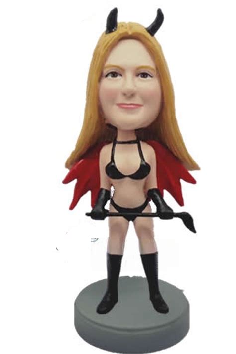 Custom Bobble Head Sexy Devil Bobblehead T Ideas For Women