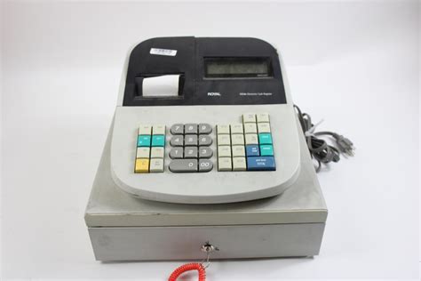 Royal Dx Electronic Cash Register With Key Property Room