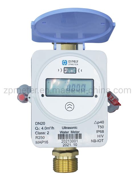 Wireless Ultrasonic Water Meter Without Valve Control Support Lora