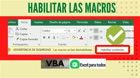 🔴 Habilitar Macros En Excel 🔴 Youtube