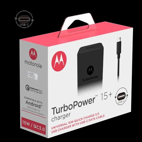 Black Motorola Turbo Power 15 Usb C Cable Mobile Wall Charger At Best Price In Bengaluru