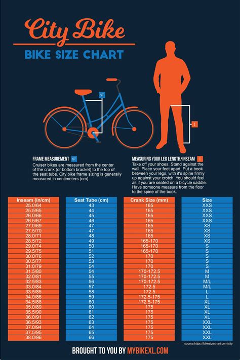 Bike Frame Size Guide - Infoupdate.org