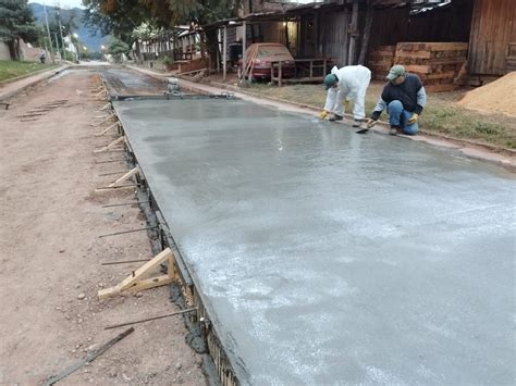 AVANZA LA PAVIMENTACIÓN DEL SEGUNDO TRAMO DE CALLE GÜEMES