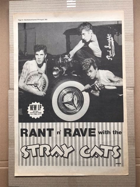 Album Rant N Rave De Stray Cats Sur Cdandlp