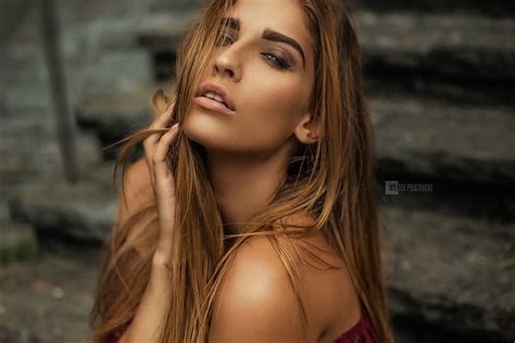 Look Girl Face Sexy Hair Beauty Wojtek Pruchnicki Isabell Schuck