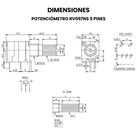 Potenciometro Pines Datasheet Informacionpublica Svet Gob Gt