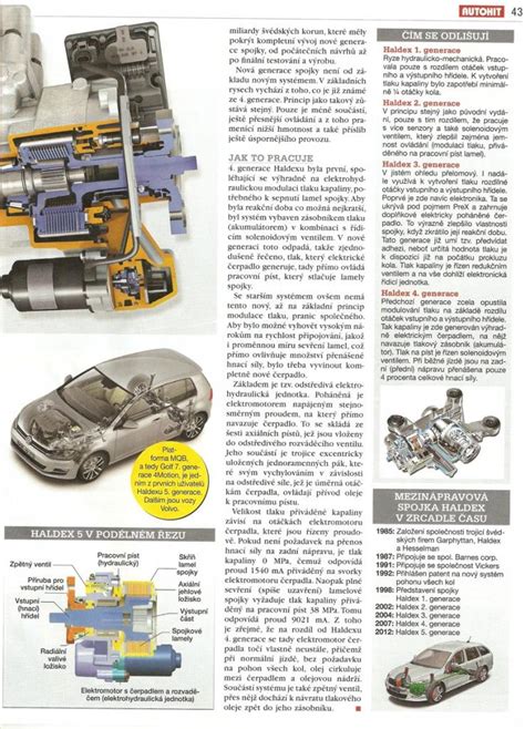 Haldex 5.generace - Podvozek - ŠKODA Forum - SKODAHOME.cz