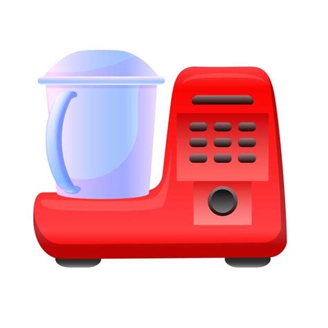 Premium Vector Cooking Mixer Icon Cartoon Vector Food Processor