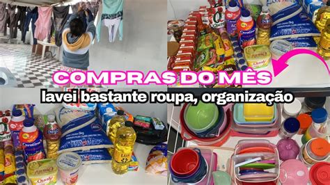 Compras Do M S Lavei Bastante Roupas E Organiza O O Arm Rio