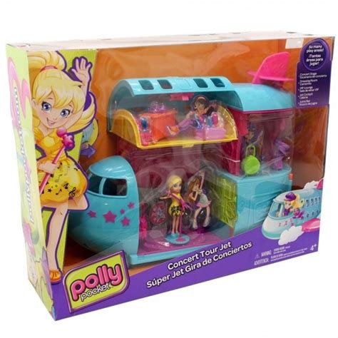 Mirax Hobbies Mattel Cjk69 Polly Pocket Super Jet Gira De Conciertos