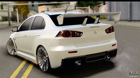 Mitsubishi Lancer X RE Racing Edition Para GTA San Andreas