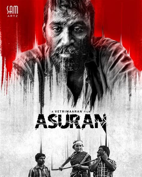 ASURAN Movie Keyart | SAM ARTZ | Film posters art, Film aesthetic, Aesthetic art