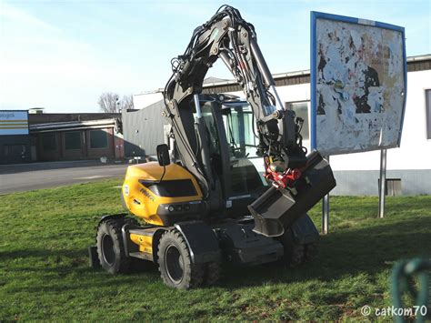 Mecalac MWR Mobilbagger Baureihe Mecalac Baumaschinen Bau Forum