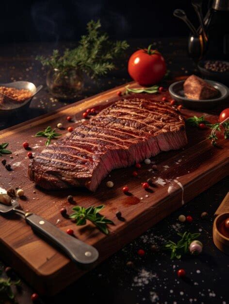 Premium Photo Deliciously Grilled Beefsteak