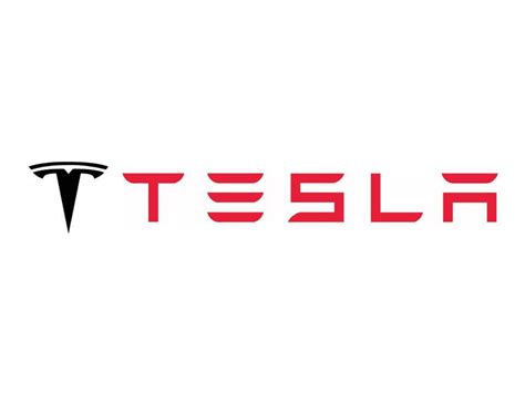 Tesla color logo 2 vector vectorized print ultra high quality | Etsy