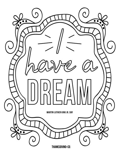 Mlk Day Coloring Pages For Kids Coloring Pages