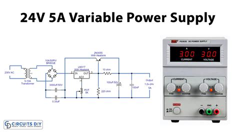 24vdc Power Supply Schematic Diagram