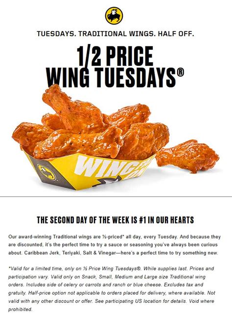 Buffalo Wild Wings November Coupons And Promo Codes