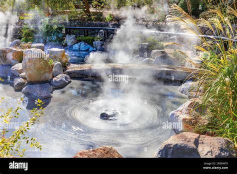 Beppu Japan Nov Oniishibozu Jigoku Hot Spring In Beppu Oita The Town Is Famous For