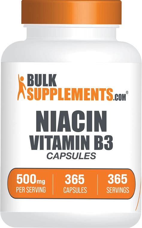 Niacin Capsules Niacin Flush Vitamin