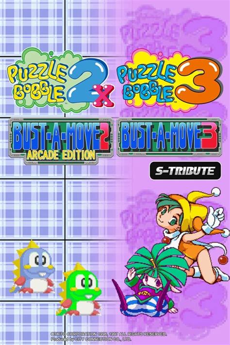 Puzzle Bobble X Bust A Move Arcade Edition Puzzle Bobble Bust A